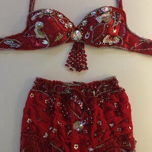 New Professional Belly Dance Costume